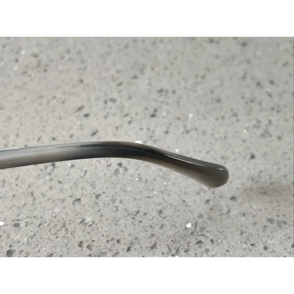 Eyebuydirect RFLKT Era 49-20-150 C1 Gray Stripe Acetate Eyeglasses FRAMES ONLY